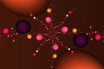 Molecule Fractal Wallpaper