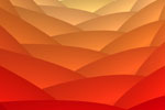 Red and Yellow Stones Fractal Wallpaper