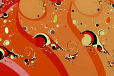 Red Planets Fractal